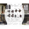 Уличный настенный светильник NOVOTECH TESTA 370586 NV-370586